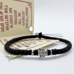 Комбоскини серебро чёрные с крестом и серебрянными вставками — изображение 2