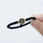 Комбоскини позолота чёрные Казанская Богородица в круге