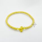 Комбоскини классические жёлтые с прозрачными вставками