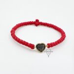 Комбоскини позолота красные в виде сердца