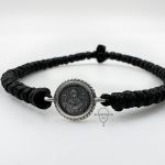 Комбоскини серебро чёрные Покров в плетенном круге — изображение 2