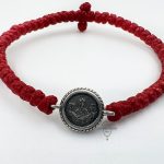 Комбоскини серебро красные Покров в плетенном круге — изображение 2