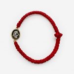 Комбоскини позолота красные Казанская Богородица в овале