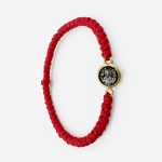 Комбоскини позолота красные Святитель Николай в круге