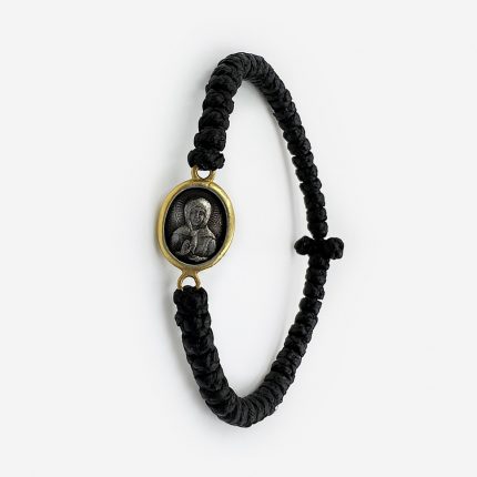 Комбоскини позолота чёрные Матрона в овале