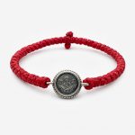 Комбоскини серебро красные Покров в плетенном круге