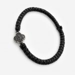 Комбоскини серебро чёрные Матрона в кресте