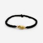 Комбоскини чёрный с золотым башмачком