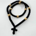 Четки плетеные с деревянными вставками (100 узлов)