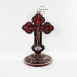 Автомобильный крест (на наклейке) 9,5 см