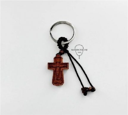 Брелок деревянный Крест