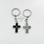 Брелок металлический Крест