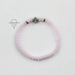 Браслет (Розовые стразы)