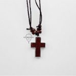 Нательный крест дерево металл
