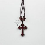 Нательный крест дерево металл