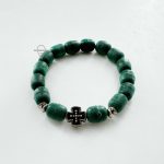 Православный браслет из ладанного дерева (зеленый)
