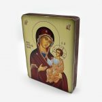 Икона «Иверская Божия Матерь» на дереве — изображение 2
