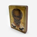 Икона «Святой Николай Чудотворец» на дереве — изображение 2