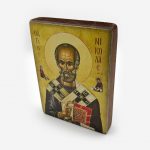 Икона «Святой Николай Чудотворец» на дереве — изображение 2