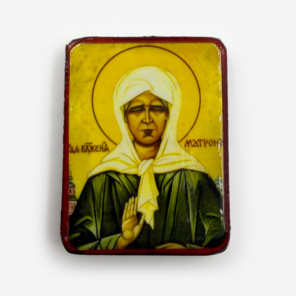 Святая-Матрона2 Икона с магнитом Святая Матрона — изображение 1