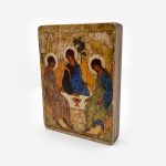 Икона «Святая Троица» на дереве — изображение 2