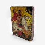 Икона «Святой Георгий Победоносец» на дереве — изображение 2