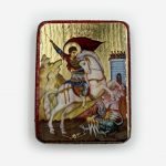 Икона с магнитом Святой Георгий