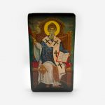 Икона «Святой Спиридон Тримифунтский» на дереве