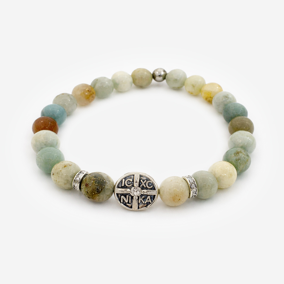 амазонит Браслет «Амазонит» — изображение 1