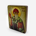Икона «Святой Спиридон Тримифунтский» на дереве — изображение 2