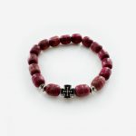 Браслет из ладанного дерева «Бордовый»