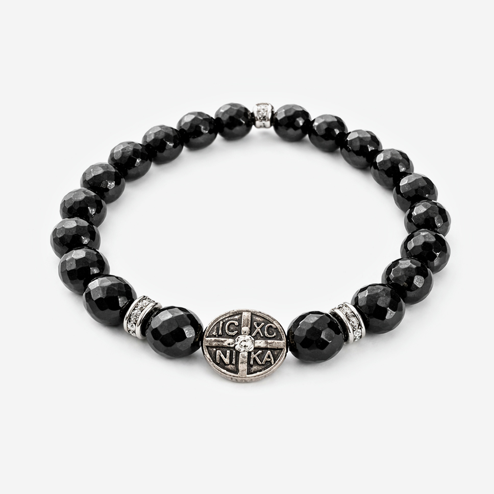 черный-оникс Браслет «Черный оникс» — изображение 1