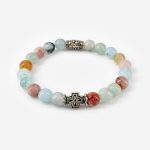 Браслет «Агат разноцветный»