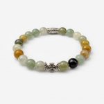 Браслет «Агат зеленый»