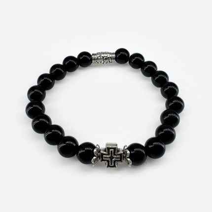 Браслет «Агат черный»
