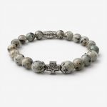 Браслет «Лотос яшма»