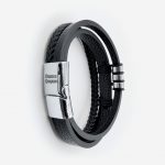 Браслет из эко-кожи «Спаси и сохрани»