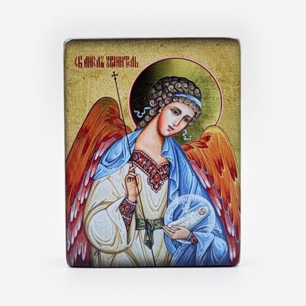 Икона «Ангел Хранитель» на дереве