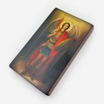 Икона «Архангел Михаил» на дереве — изображение 3