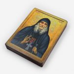 Икона «Святой Гавриил Самтаврийский (Ургебадзе)» на дереве — изображение 2