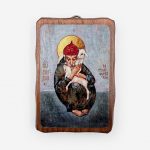 Икона Святой Спиридон Тримифунтский с овечками