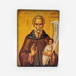 Икона «Святой Стилиан Пафлагонский» на дереве
