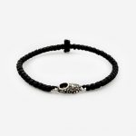 Комбоскини чёрный с серебряным башмачком