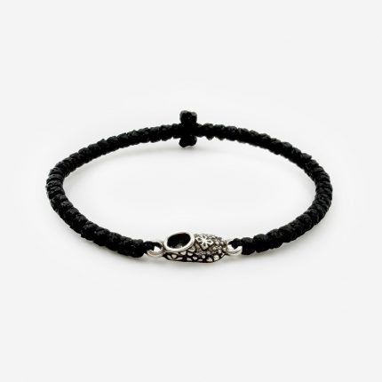 Комбоскини чёрный с серебряным башмачком