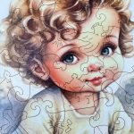 Деревянный ЭКО пазл «Ангелочек» на 60 деталей — изображение 4