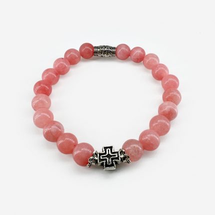 Браслет «Кварц коралловый»
