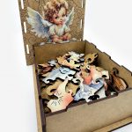 Деревянный ЭКО пазл «Ангелочек» на 60 деталей — изображение 2