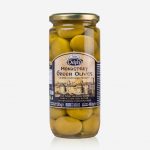 Оливки с косточкой в рассоле Монастырские DELPHI 480г