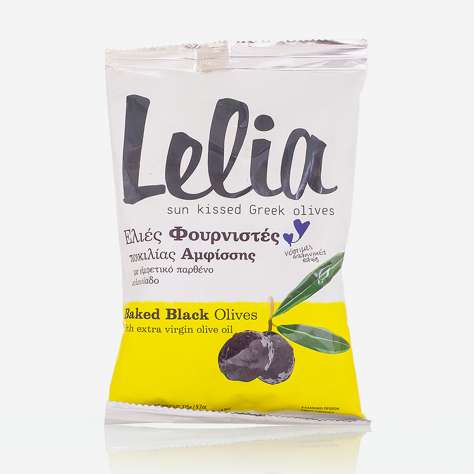Оливки-с-косточкой-сушеные-в-оливковом-масле-(фурнистес)-LELIA-275г Оливки с косточкой сушеные в оливковом масле (фурнистес) LELIA 275г — изображение 1